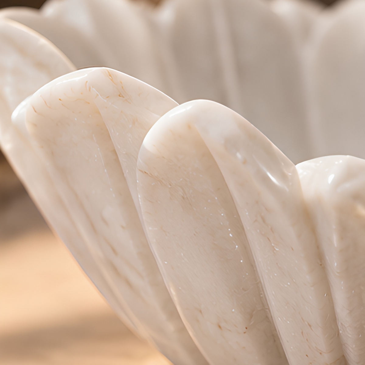 White marble floral vessel sink hand-carved natural stone countertop wash basin for luxury bathroom