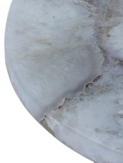 White Marble Round Cheese and Serving Board